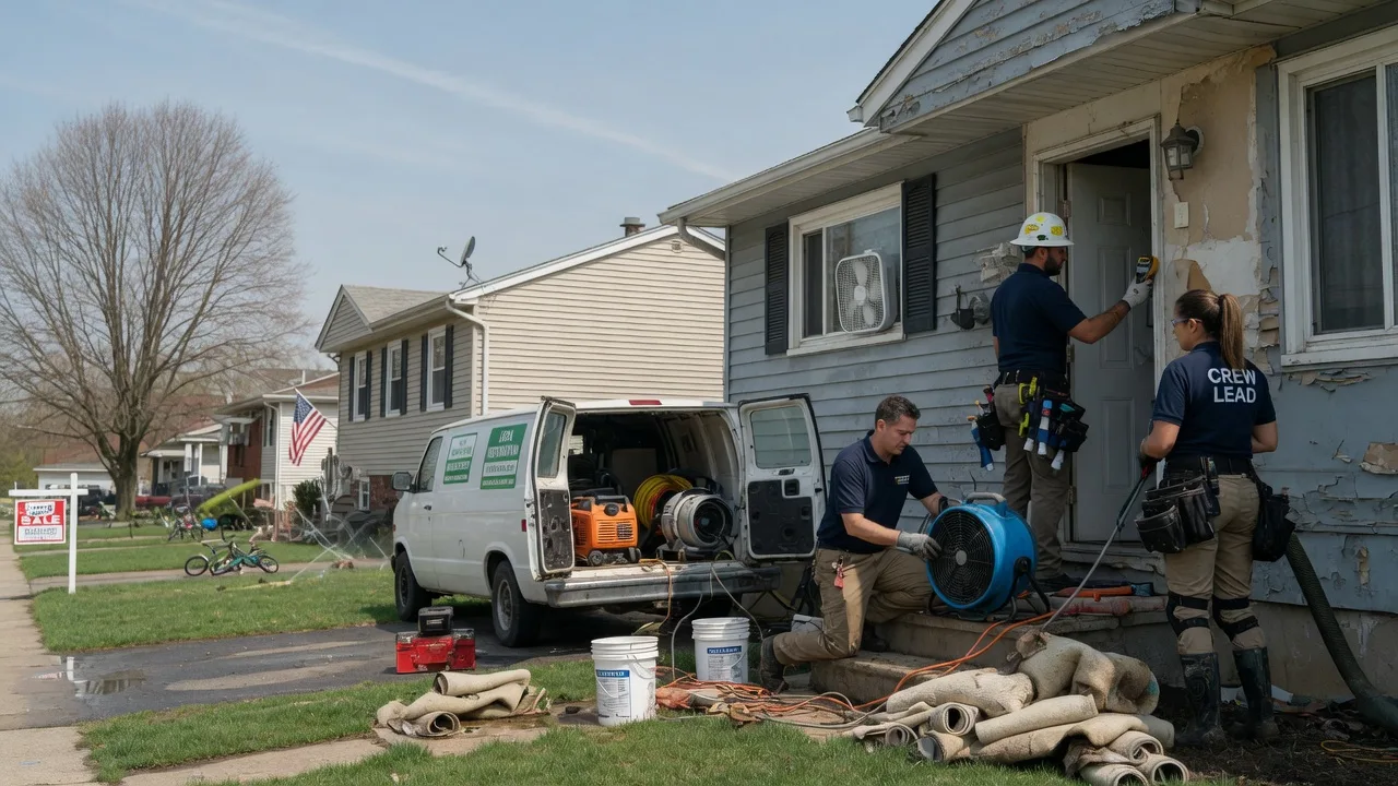 Flood Cleanup in Pigeon Falls, WI near me