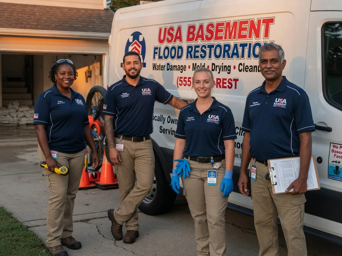 Basement Flood Cleanup company in Pigeon Falls, WI