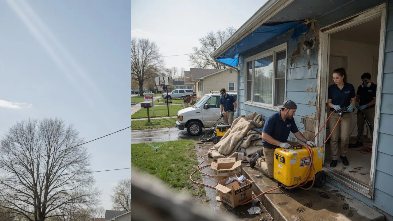 Basement Flood Cleanup in Pigeon Falls, WI near me